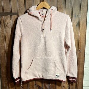 Kari Traa Light Pink Fleece Hoodie